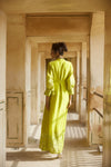 Fully dyed with machine emb details
