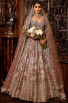 The Palace Of Provence - Aged Lavender Lehenga