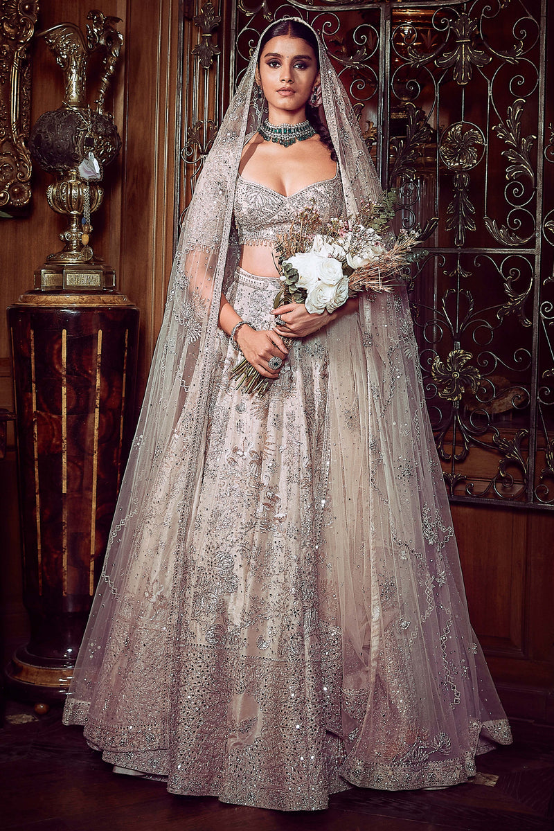 The Matsya Starlight Ponds of Wonder Lehenga