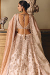 The Royal Ekru Saga Lehenga