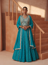 EMERALD ROGUE EMBROIDERED LEHENGA SET