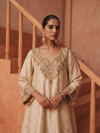 CELESTIA IVORY MIST EMBROIDERED KURTA SET