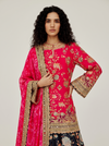 ROSE ECLAT EMBROIDERED PALAZZO SET