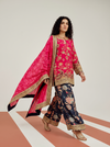 ROSE ECLAT EMBROIDERED PALAZZO SET