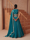 EMERALD ROGUE EMBROIDERED LEHENGA SET