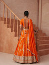 MARIGOLD ECLAT EMBROIDERED LEHENGA SET