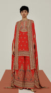 THE IMPERIAL SCARLET CAPE SET