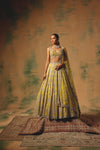 The Solstice Fern Lehenga