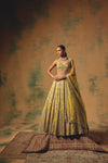 The Solstice Fern Lehenga