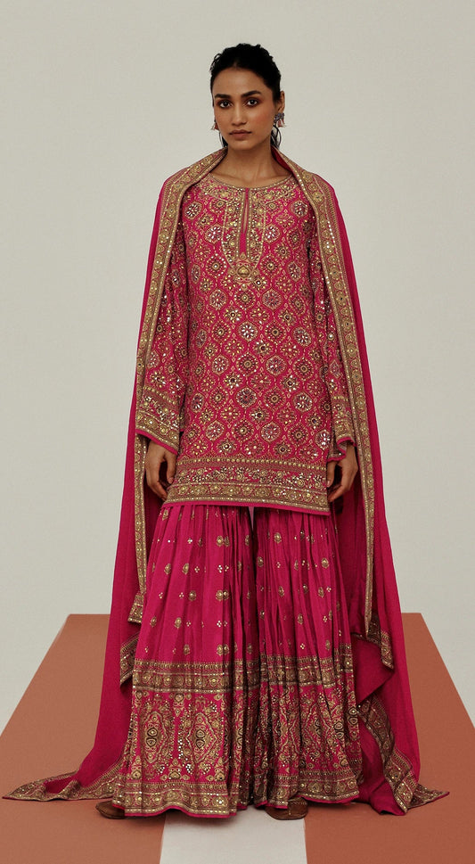 THE ARCHIVAL RUBY SHARARA SET