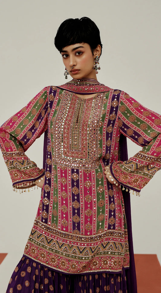 THE STRUCTURED MOSAIC SHARARA SET