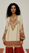 THE HERITAGE RUST SHARARA SET