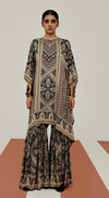 THE GILDED NOIR SHARARA SET