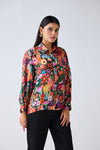 Multi Muslin Floral Shirt