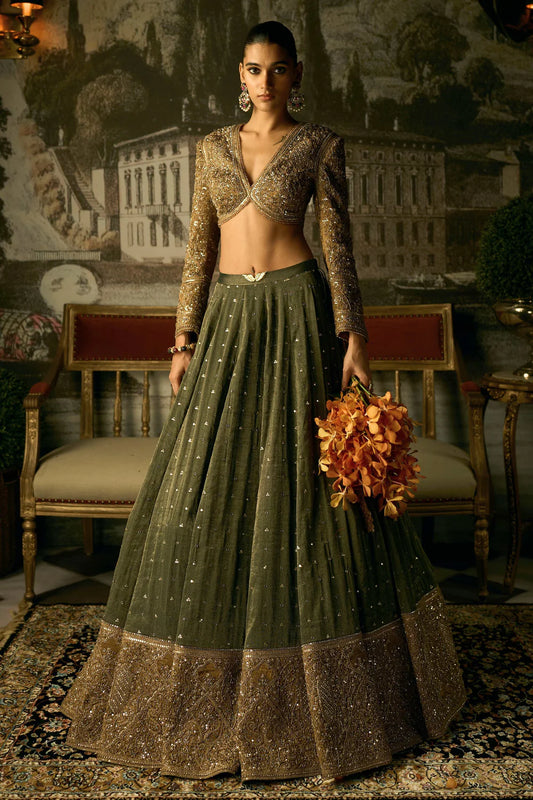 The Matsya Signature Lehenga