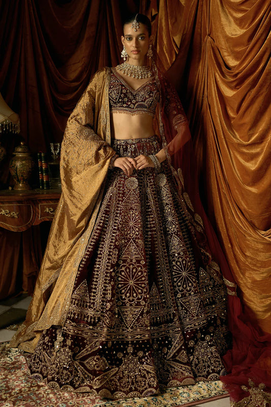 The Persian Jadao Lehenga