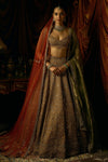 The Vintage Golden Jadao Lehenga