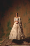 The Dream in Ivory Dust Lehenga