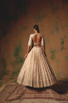 The Dream in Ivory Dust Lehenga