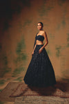 The Waltz of Midnight Lehenga