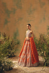The Saffron Mirage Lehenga