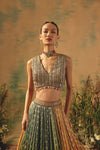 The Haldi Forest Lehenga