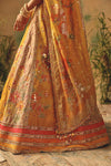The Ochre Reverie Lehenga
