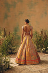 The Ochre Reverie Lehenga