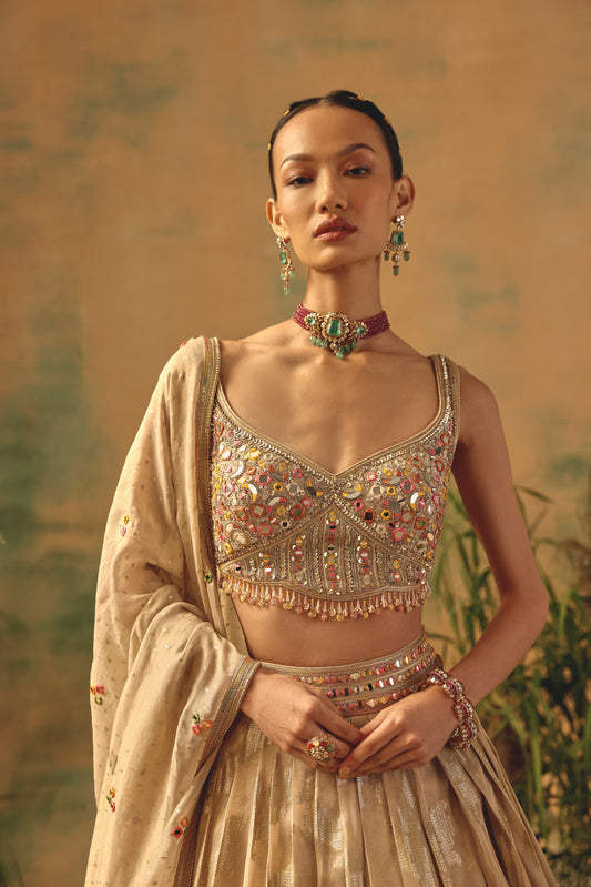 The Blooming Clouds Lehenga