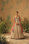 The Ivory & Ember Corset Lehenga