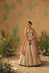 The Ivory & Ember Corset Lehenga