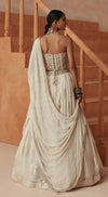 PEARL ELISE EMBROIDERED LEHENGA SET